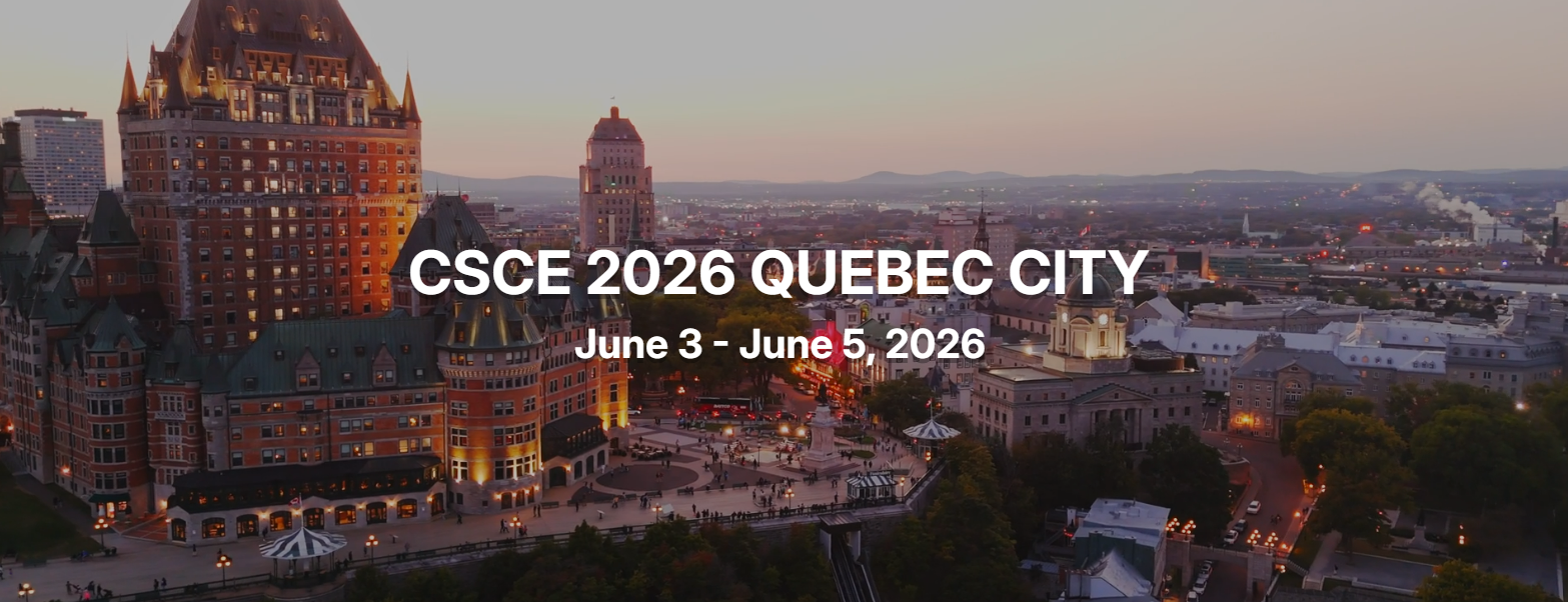 The Canadian Society for Civil Engineering 2026 Annual Conference ...